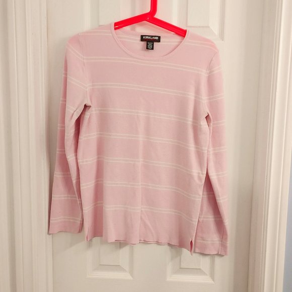 Pink & White Striped Top - Picture 1 of 4